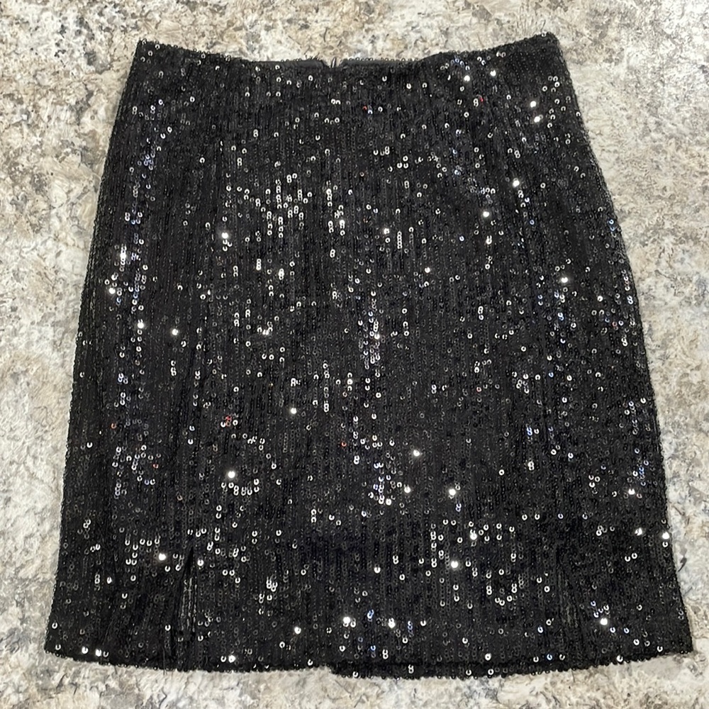 Sequins mini skirt